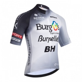Wielershirt 2026 Burgos Burpellet BH - Wit