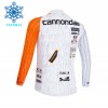 Wielershirt 2026 Cannondale Winter Thermal Fleece - Wit