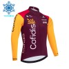 Wielershirt 2026 Cofidis Winter Thermal Fleece - Rood Wielershirt 2026 Cofidis Winter Thermal Fleece - Rood