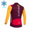 Wielershirt 2026 Cofidis Winter Thermal Fleece - Rood