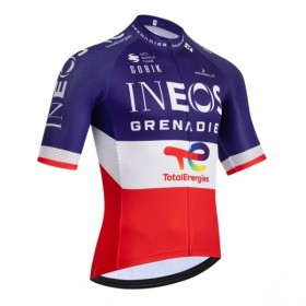 Wielershirt 2026 INEOS Grenadiers France Champion - Blauw