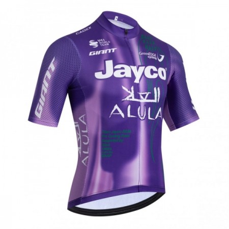 Wielershirt 2026 Jayco Alula Purple Version Wielershirt 2026 Jayco Alula Purple Version
