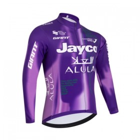 Wielershirt 2026 Jayco Alula Purple Version Lange Mouw