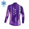 Wielershirt 2026 Jayco Alula Purple Version Winter Thermal Fleece