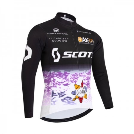 Wielershirt 2026 Scott Lange Mouw - Zwart Wielershirt 2026 Scott Lange Mouw - Zwart