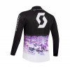 Wielershirt 2026 Scott Lange Mouw - Zwart