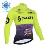 Wielershirt 2026 Scott Winter Thermal Fleece - Groente