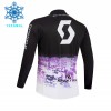 Wielershirt 2026 Scott Winter Thermal Fleece - Zwart