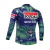 Wielershirt 2026 Soudal Quick Step Lange Mouw - Blauw