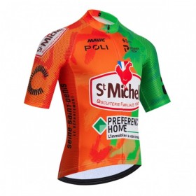 Wielershirt 2026 St Michel - Oranje