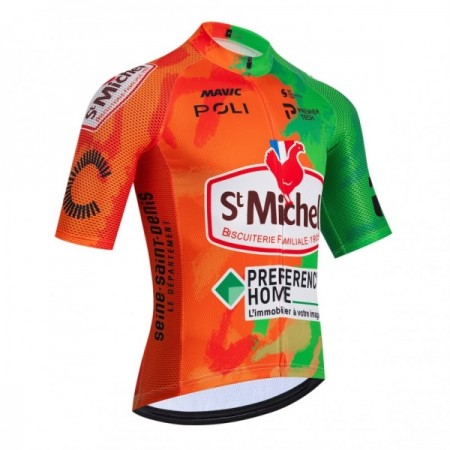Wielershirt 2026 St Michel - Oranje Wielershirt 2026 St Michel - Oranje