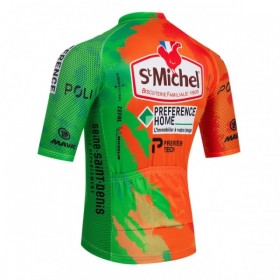 Wielershirt 2026 St Michel - Oranje