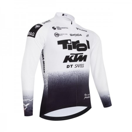 Wielershirt 2026 Tirol KTM Lange Mouw - Wit Wielershirt 2026 Tirol KTM Lange Mouw - Wit