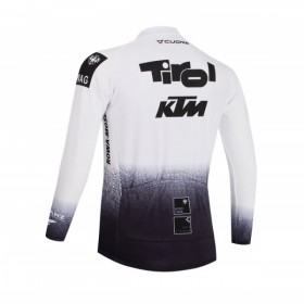 Wielershirt 2026 Tirol KTM Lange Mouw - Wit