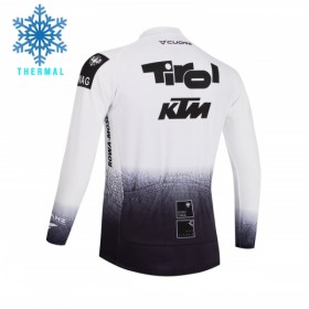 Wielershirt 2026 Tirol KTM Winter Thermal Fleece - Wit