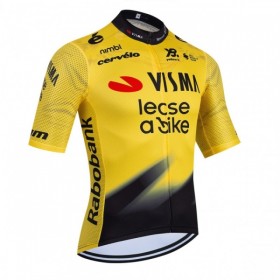 Wielershirt 2026 Visma Lease A Bike - Geel