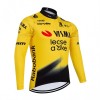 Wielershirt 2026 Visma Lease A Bike Lange Mouw - Geel Wielershirt 2026 Visma Lease A Bike Lange Mouw - Geel