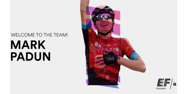 Mark Padun voegt zich bij het EF Pro Cycling team