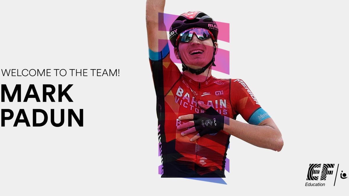 Mark Padun voegt zich bij het EF Pro Cycling team